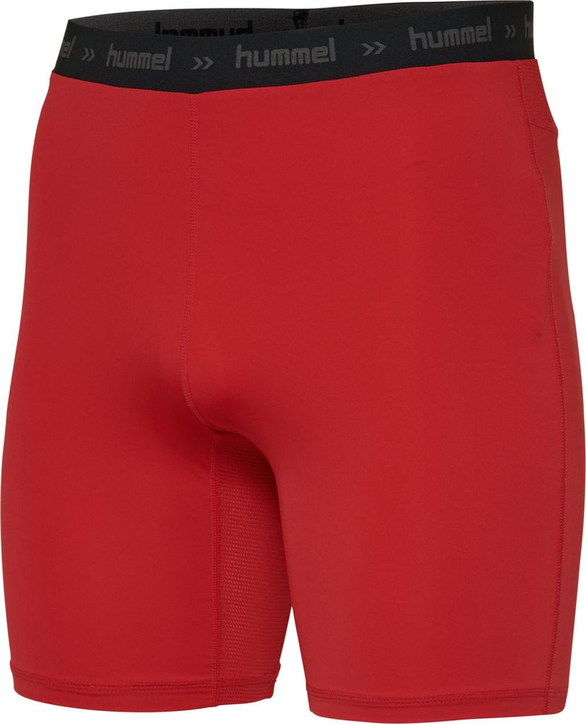 Hummel HML FIRST PERFORMANCE TIGHT SHORTS TRUE RED TRUE RED S