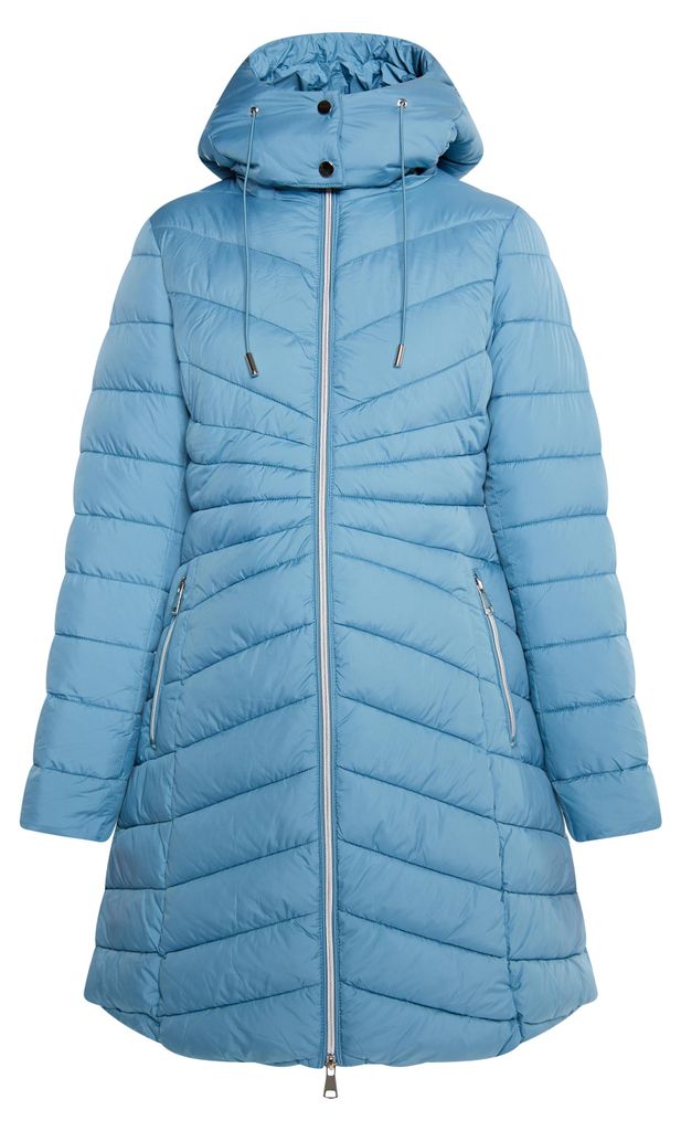 Mutha Damen Steppmantel - hellblau, M