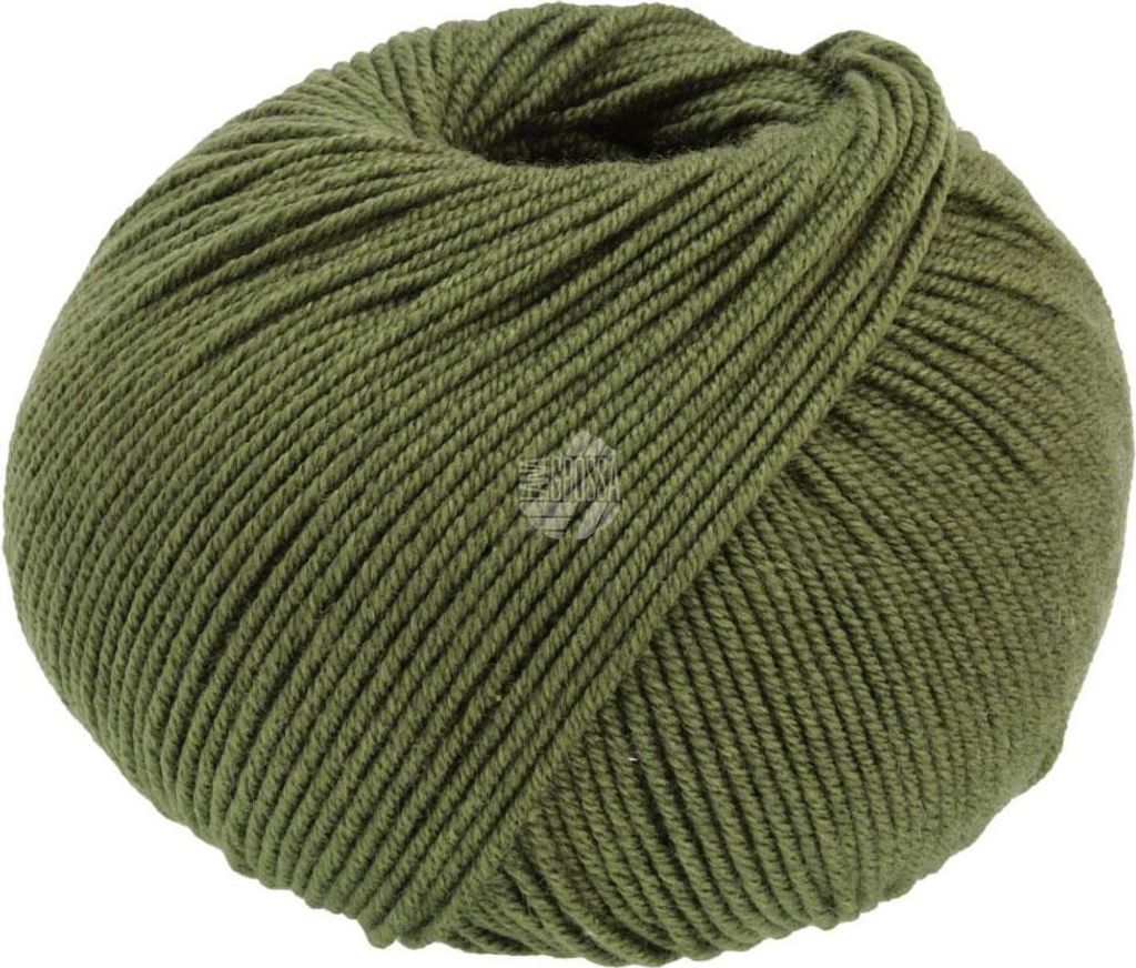 Lana Grossa - Cool Wool Seta 0006 moosgrün Produktbild 