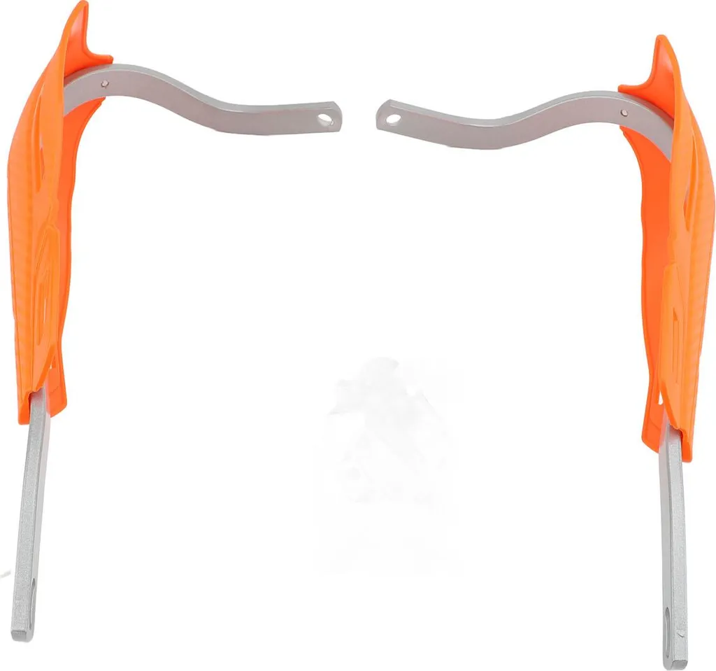 Protège-mains Tout-Terrain / Enduro Alu Réglable Orange - Universel