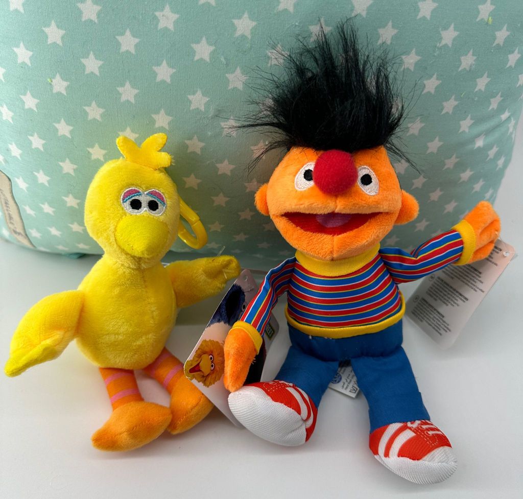 NECA Sesamstraße Blas Gelenkfigur - 10 Cm Große Spielfigur Aus Der Sesamstraße