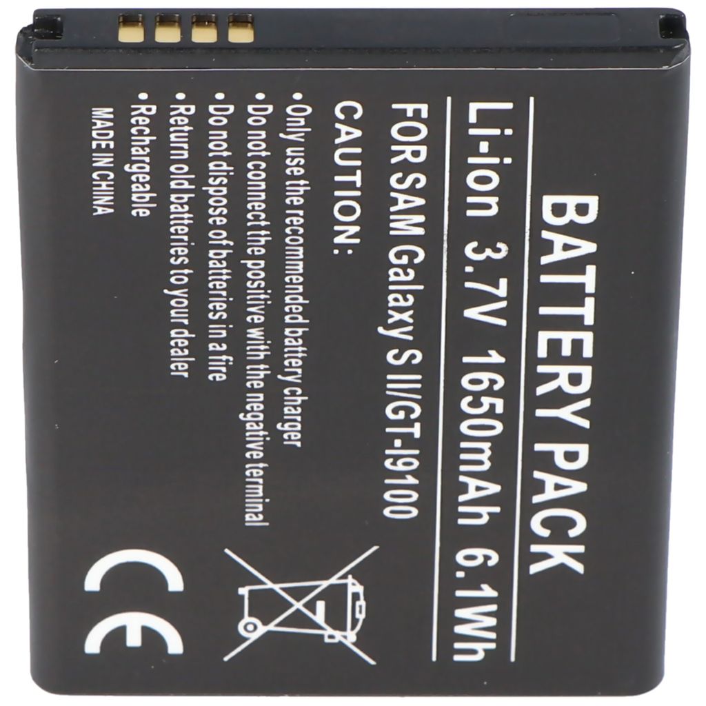 Baterie vhodná pro Samsung Galaxy S II I9100, EB-F1A2GBU, Obrázek produktu 