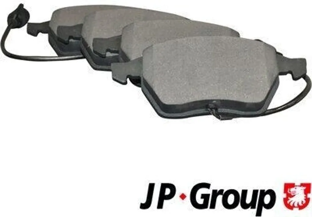 Plaquettes de frein JP GROUP avec témoin d'usure pour Audi A6 OE 4D0698151