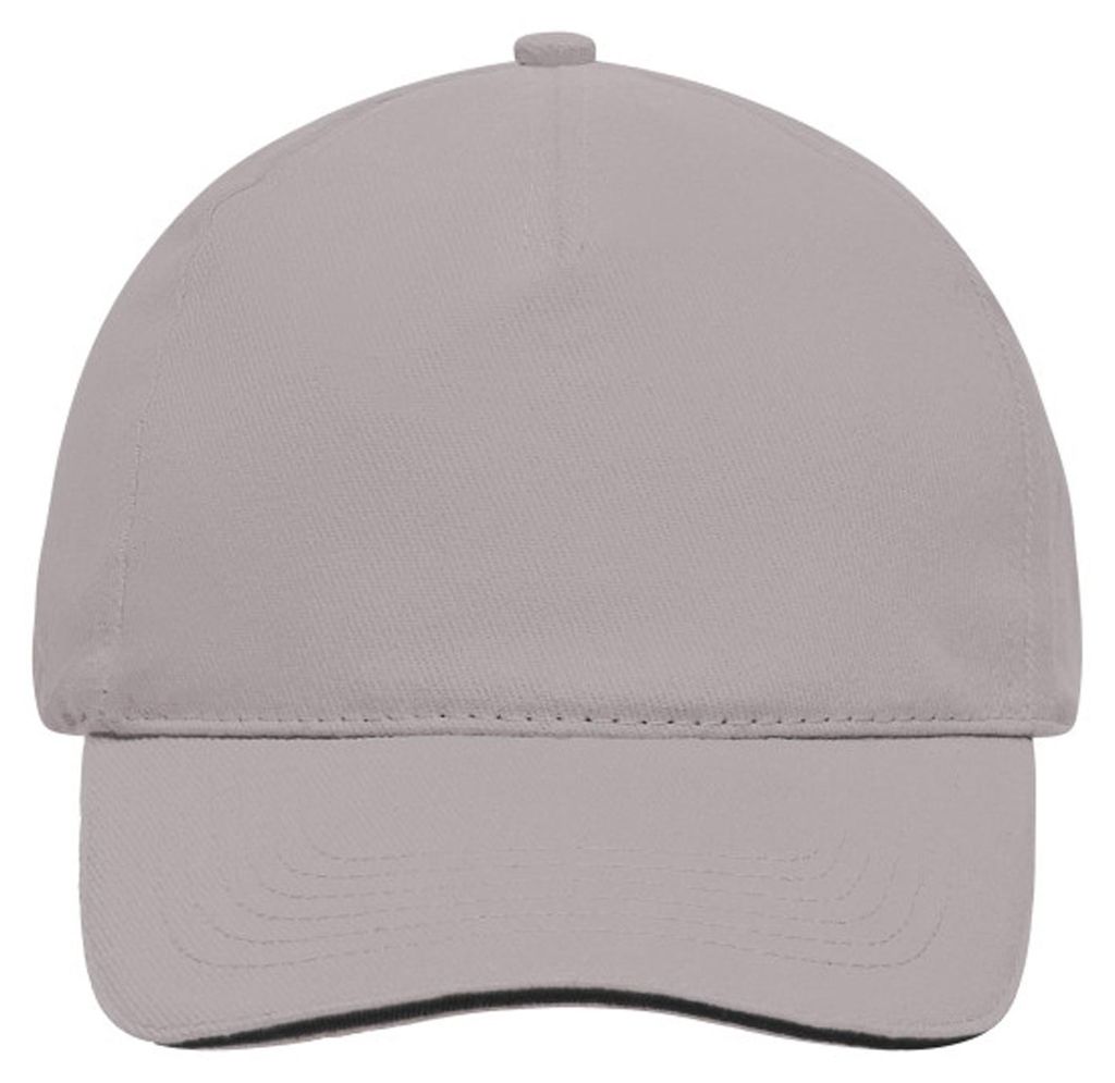 Myrtle Beach - Baseball-Mütze Sandwichschirm LT1068 (Einheitsgröße) (Hellgrau)