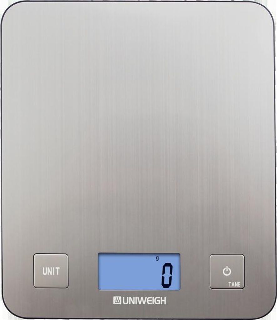 INF Digitale Küchenwaage 5KG/1g - Genaue Lebensmittelwaage