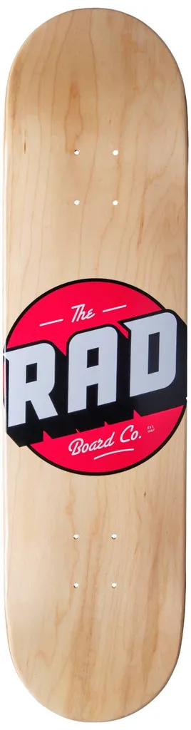 Skate RAD 8 pouces en bois d'érable avec plateau robuste et stable