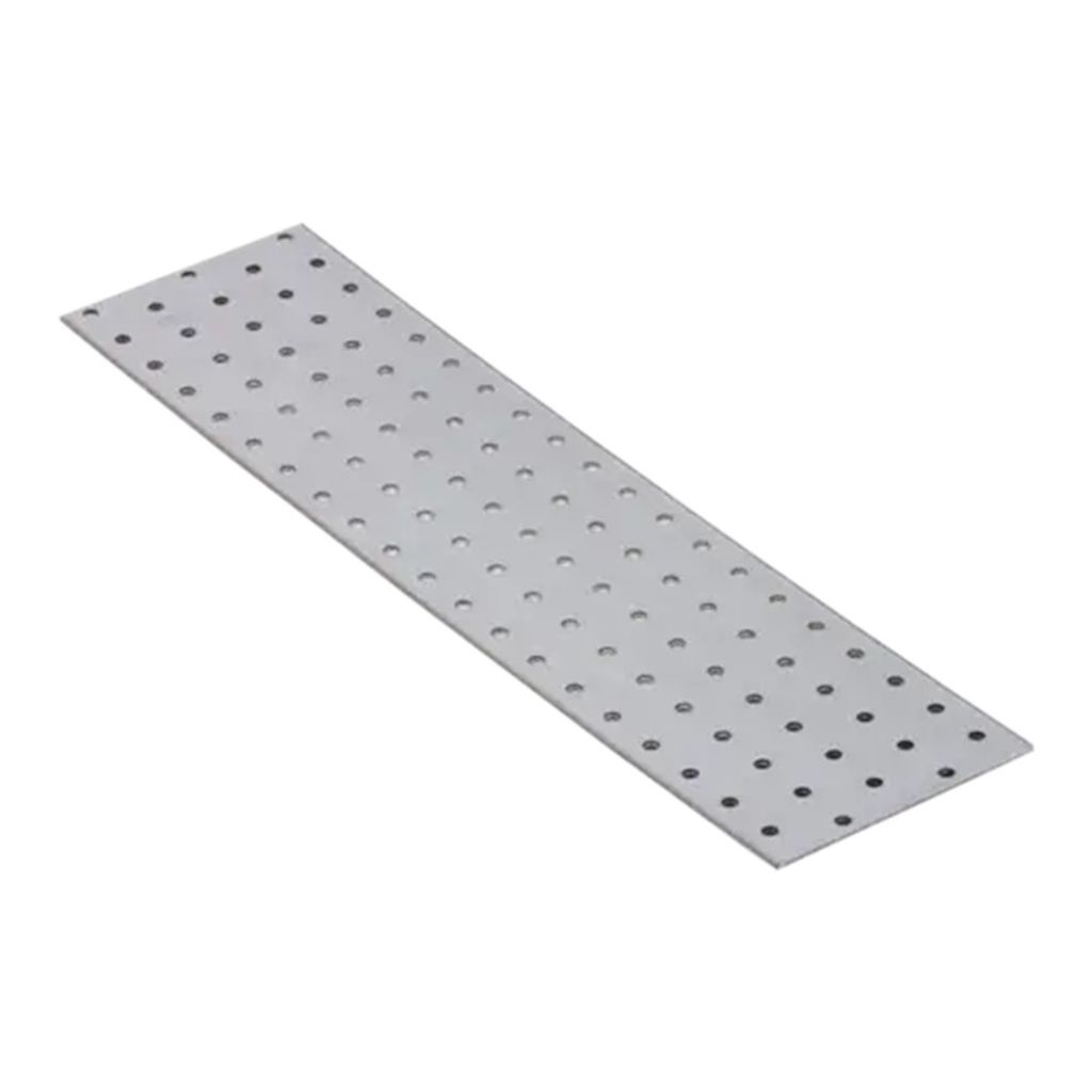 Płyta perforowana 400 x 100 x 2,00 mm Łącznik płaski Zdjęcie produktu 