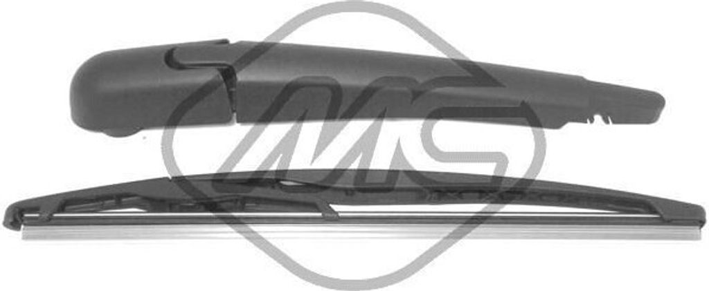 Metalcaucho Heckscheibenwischer + Arm Hinten für CHEVROLET AVEO Schrägheck (T300) 275mm