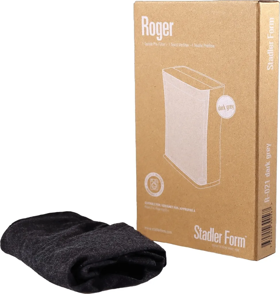 Préfiltre pour purificateur d'air Stadler Form Roger Little Noir - Pack x1