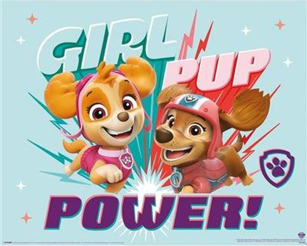 PM 533 - Paw Patrol - Girl Power - Miniposter 40x50 cm