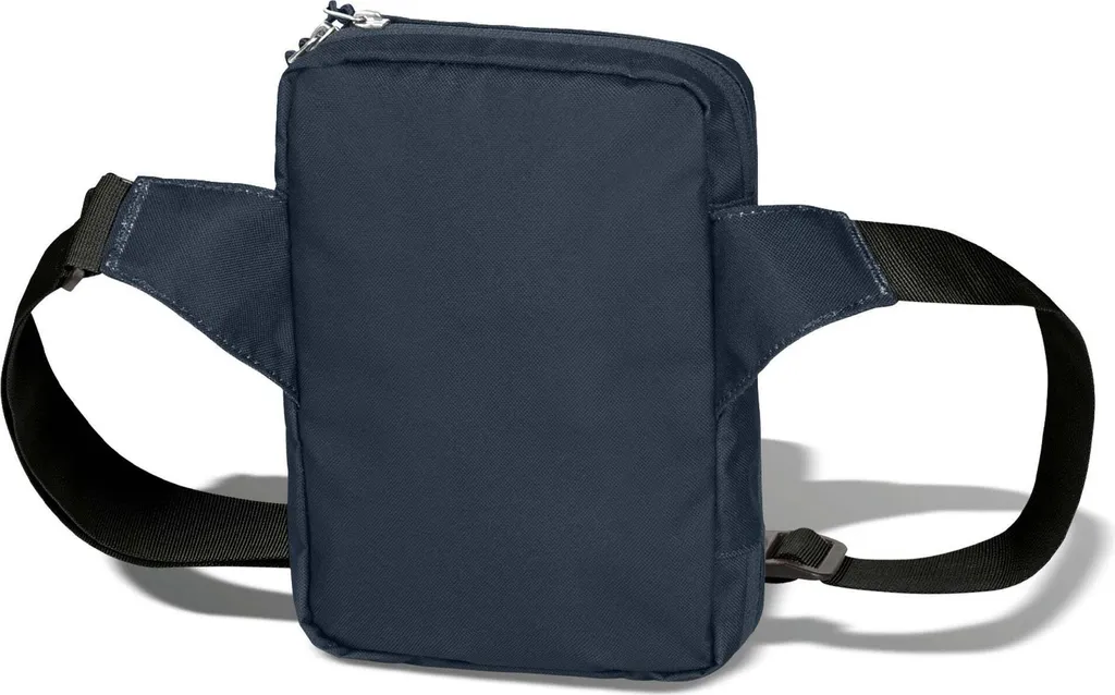 Petit sac bandoulière organiseur Jack Wolfskin Konya bleu nuit élégant