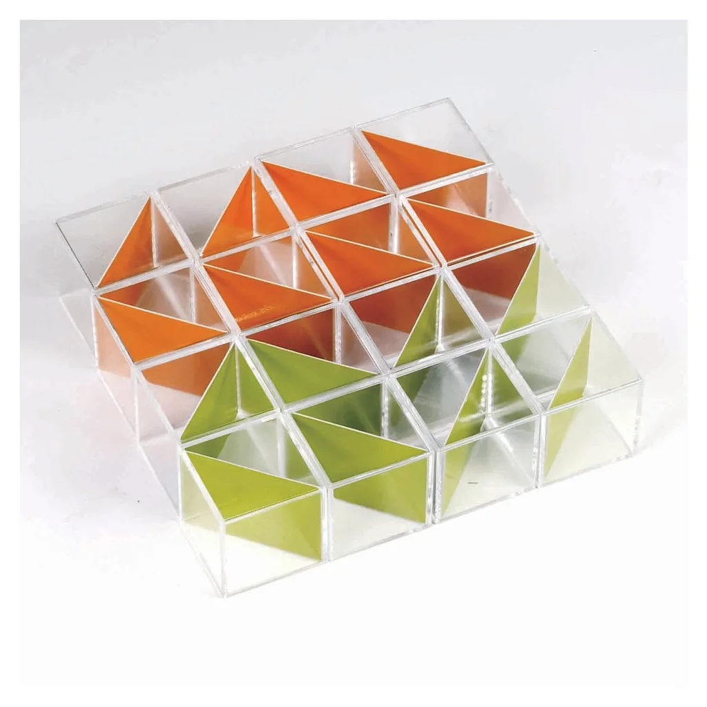 Weplay KC2001 Crystal Blocks : 16 blocs de construction multicolores