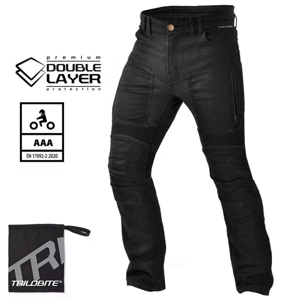 Trilobite Jeans Parado Doublelayer  AAA Herren schwarz, Produktbild 
