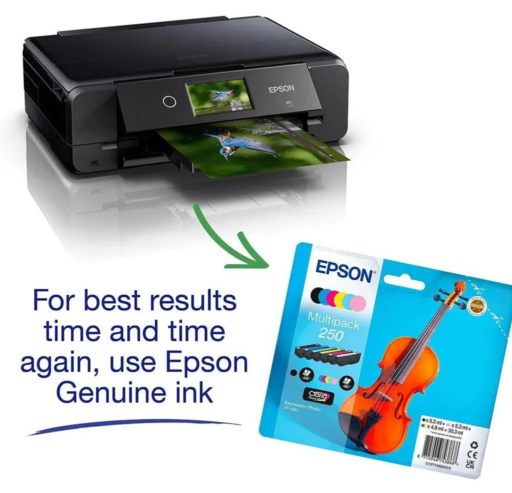 Epson XP-980 Expression Photo 6 Couleurs WiFi Impression Format A3