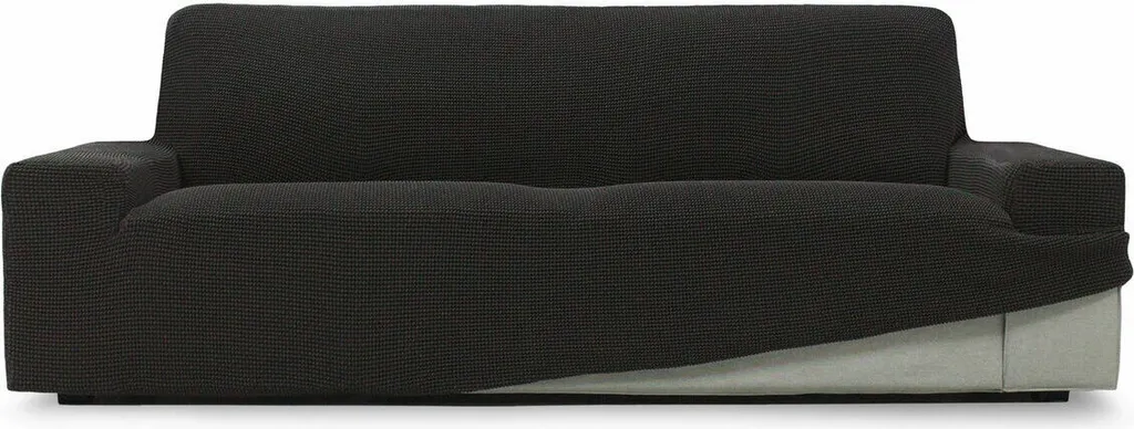 SOFASKINS® Copridivano Nero 3 Posti Resistente e Lavabile