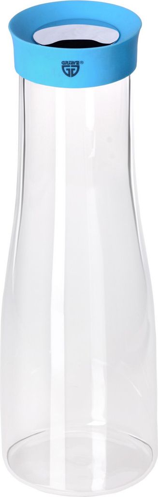 GRÄWE Glaskaraffe 1 Liter, BLAU