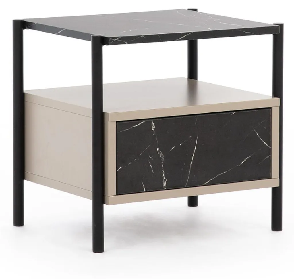 Table de nuit design bois noble pour optimiser le rangement de chambre