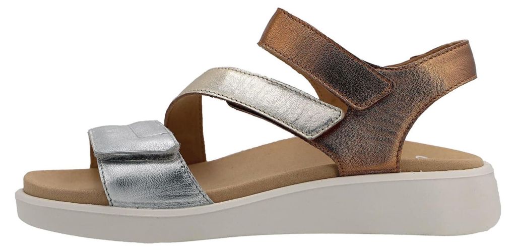 Ara Sandalen Damen 32303532313036 Silber 43 EU