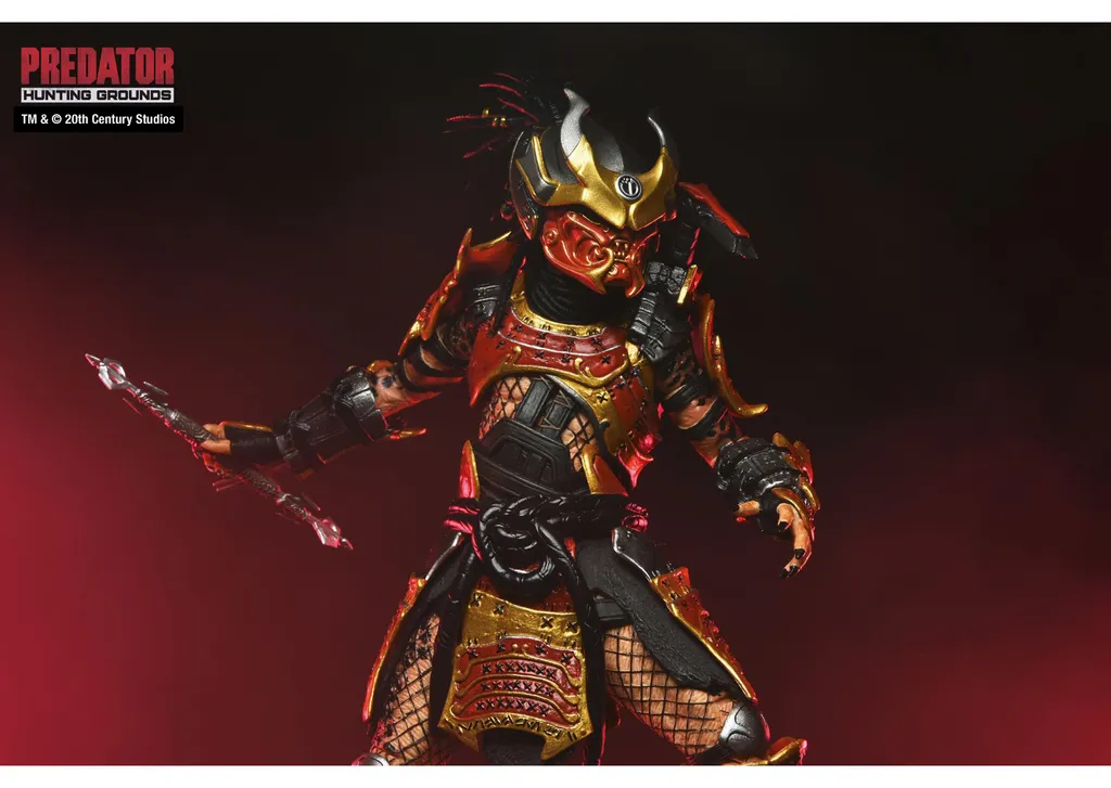Figurine de collection Samouraï Predator Ultimate articulée de 17cm - 3