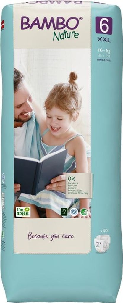 Bambo Nature 1000019266, Chlapec/děvče, Plena s páskou, 16 Obrázek produktu 