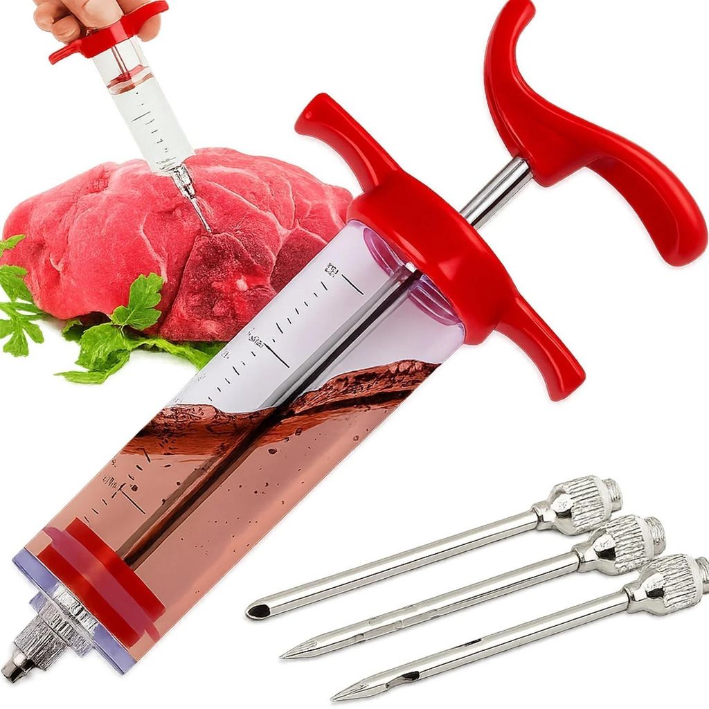 Nastrzykiwarka do peklowania mięs wędlin wędzenia grill Zdjęcie produktu 