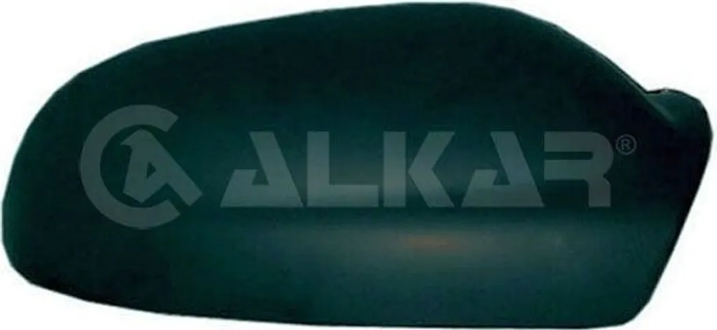 Cache Rétroviseur Droit ALKAR 6302101 en ABS Noir pour Volkswagen Fox