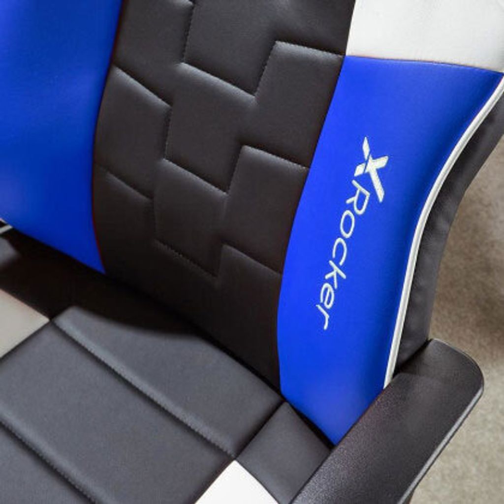 Xrocker Saturn Gaming Stuhl Blau Produktbild 