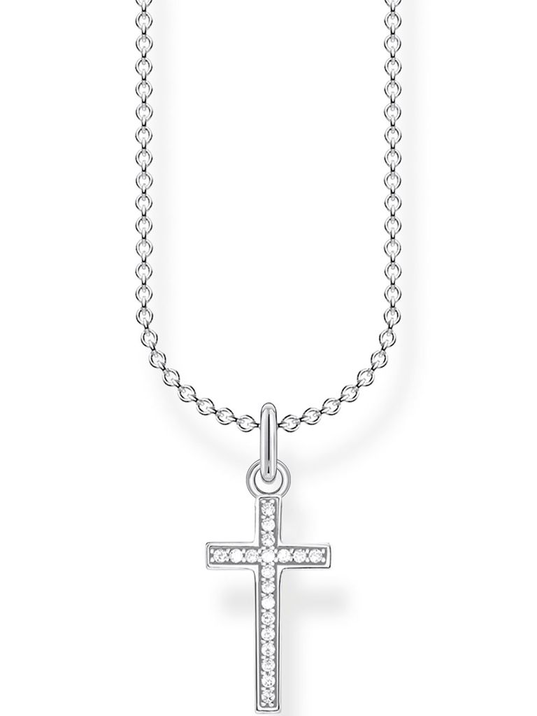 Thomas Sabo KE2043-051-14 Collier femme croix pavée, Image du produit 