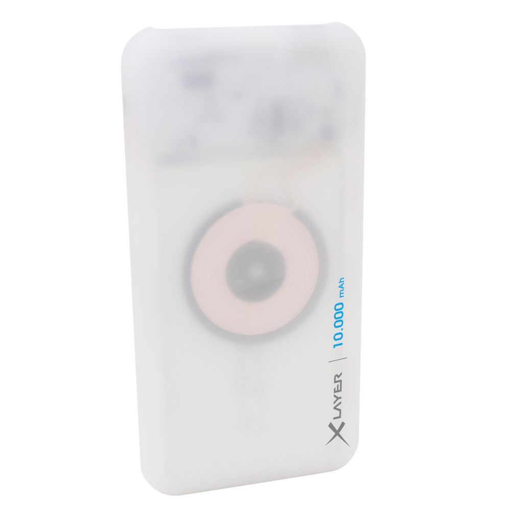 PLUS Wireless Discover, 10.000 mAh weiß Powerbank