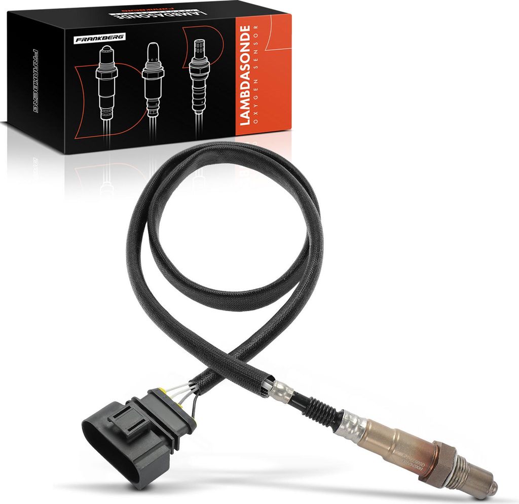 Frankberg 1x Lambdasonde Regelsonde/Diagnosesonde Vor/Nach Katalysator für VW Passat 3B Audi A4 8D A6 4B A8 4D Allroad