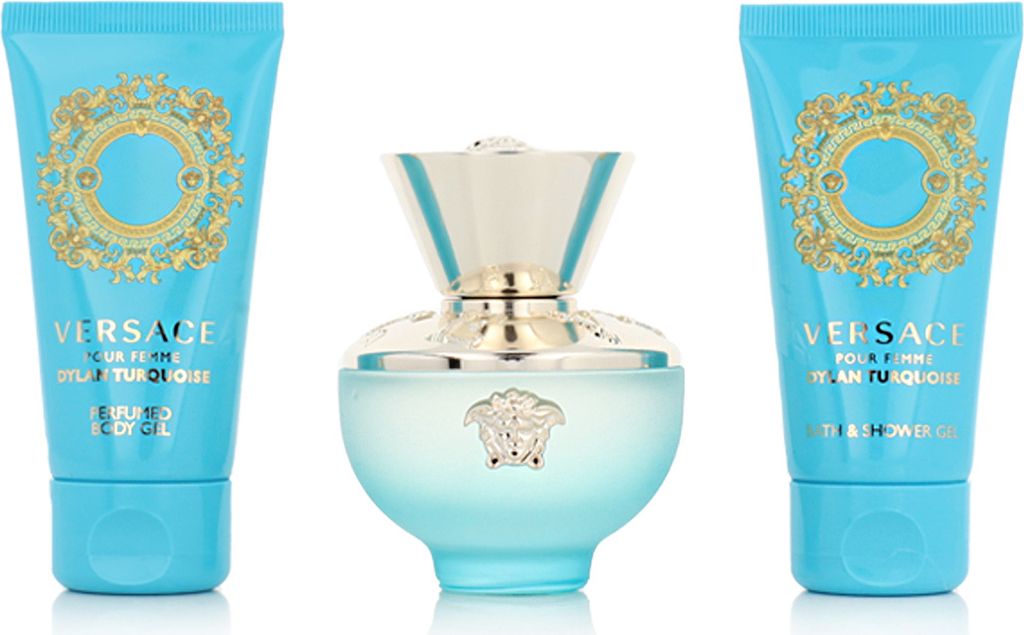 Versace Pour Femme Dylan Turquoise EDT 50 ml + SG 50 ml + Immagine del prodotto 