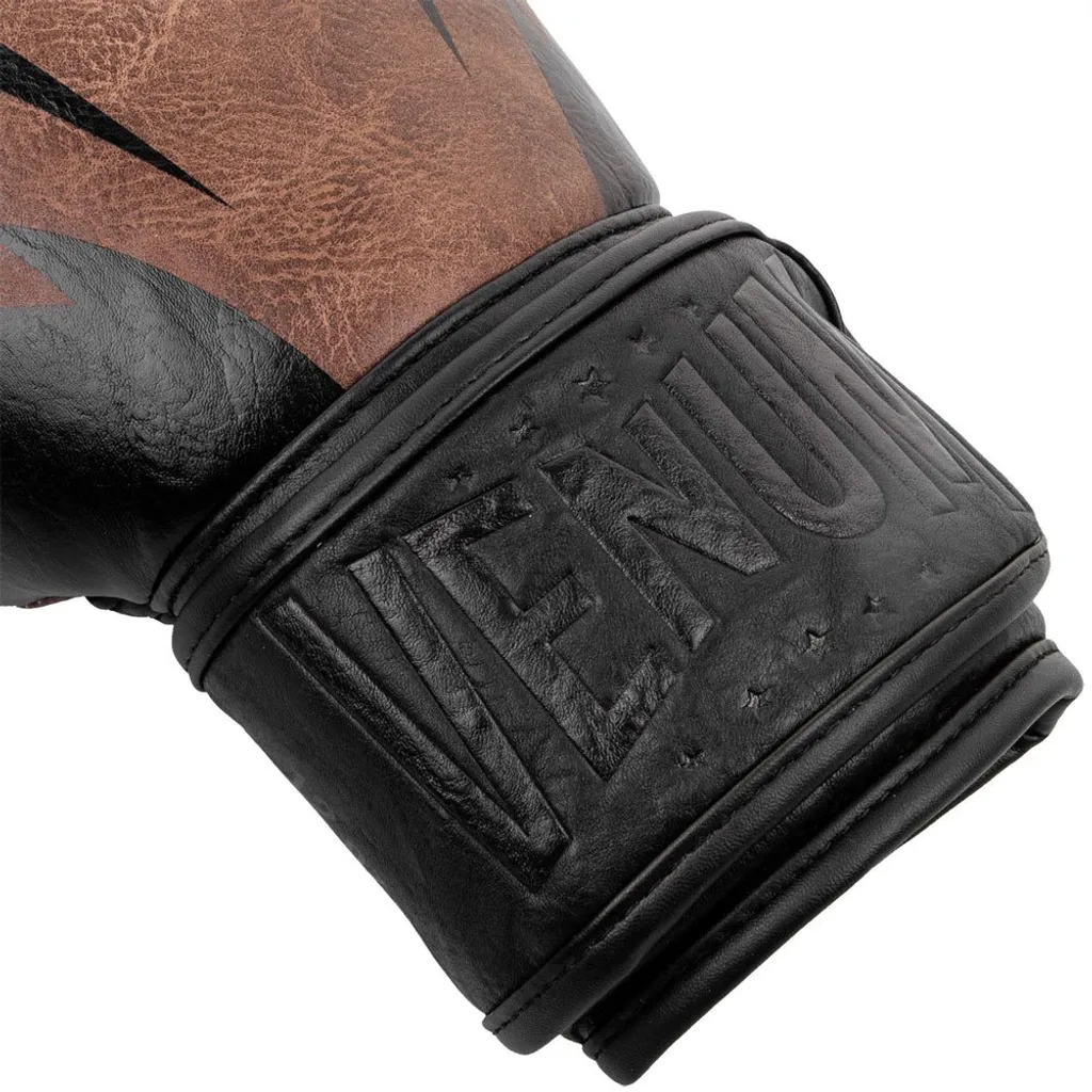 Gants de boxe pour entraînement Venum Impact 12 oz Noir Marron polyvalent - 3