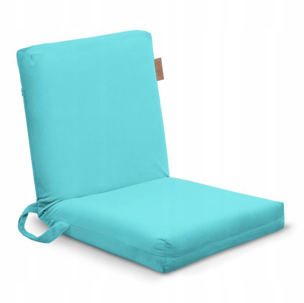 Klappbare Oxford Strandliege Hellblau – Tragbar Gartenliege, leichte Campingliege