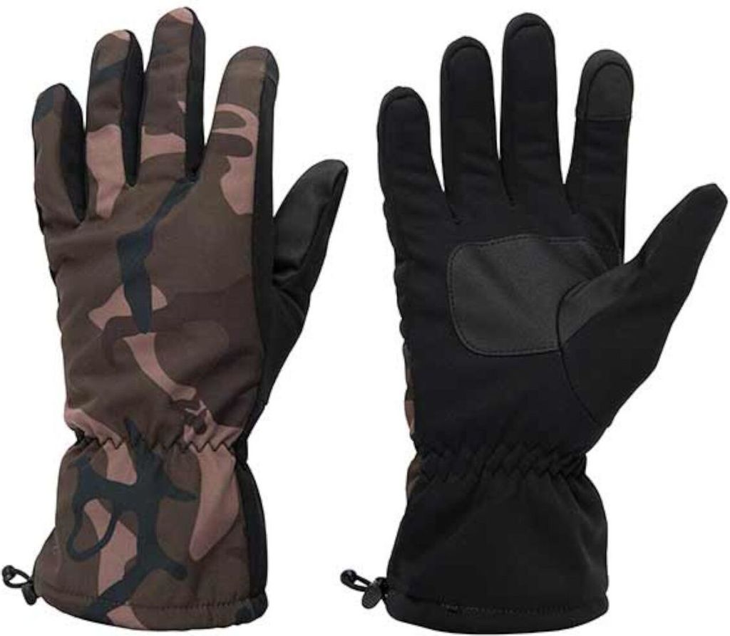 Fox Camo Gloves - Angelhandschuhe, Größe:M