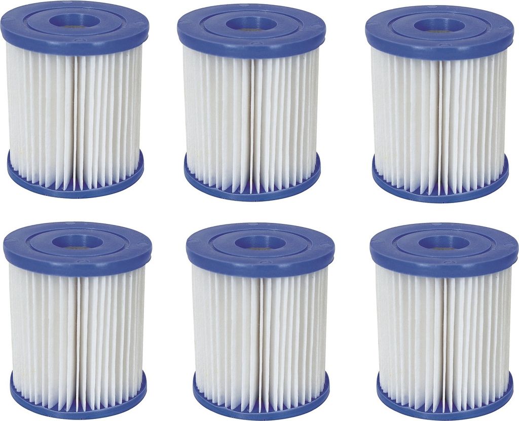 6x Bestway Filterkartusche Gr. 1 für Quick Up Pool Produktbild
