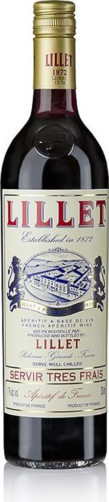 Lillet Rouge 17% 0,75L Produktbild 