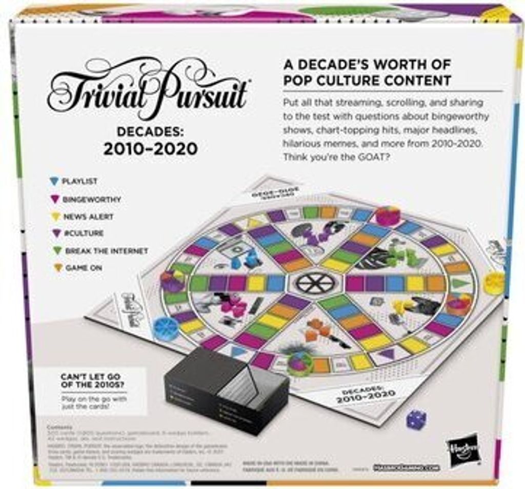 Hasbro Trivial Pursuit 2010 Edition Mehrfarbig Spiel Produktbild 5