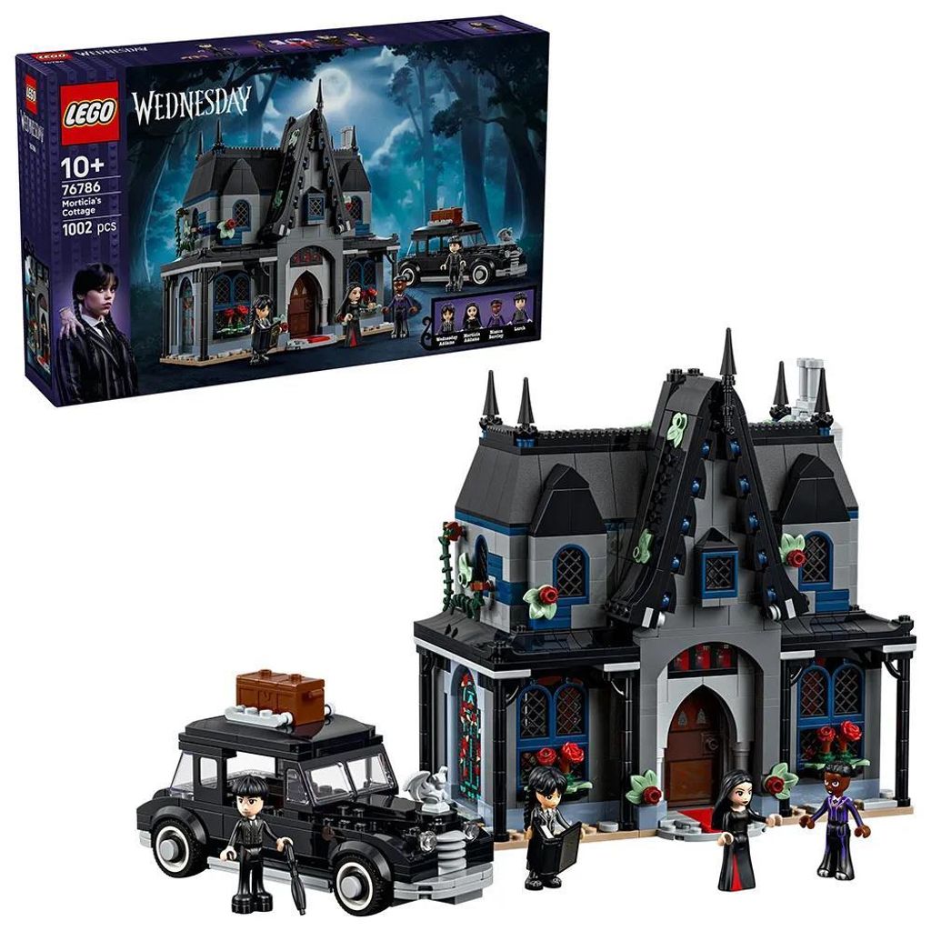 LEGO Wednesday 76786 Morticias Villa - Mini-Puppen-Bauset ab 10 Jahren