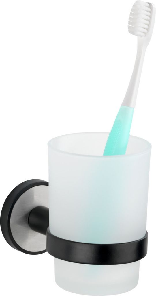 WENKO UV-Loc Zahnputzbecherhalter Udine Badezimmer Aufbewahrung Bad Hygiene