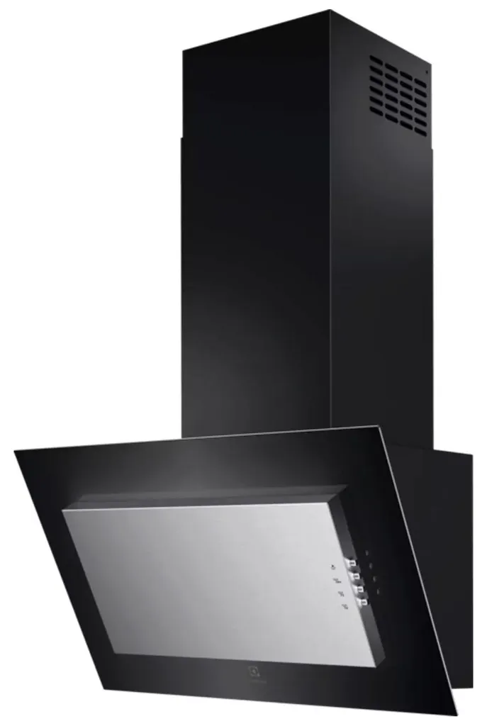 Hotte de cuisine télescopique Electrolux 60cm Inox débit d'air de 633 m3/h