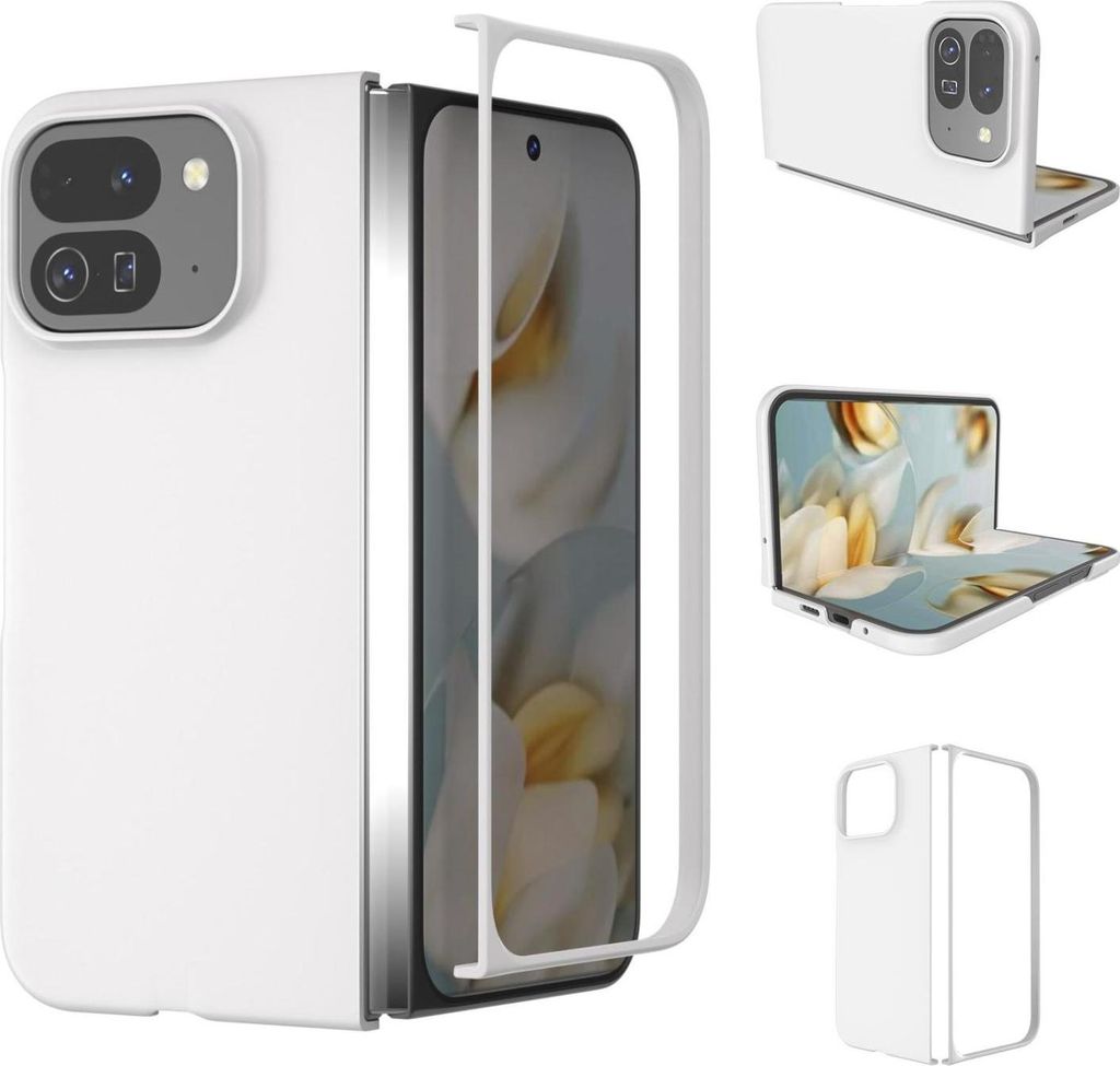 Mobigear Colors Google Pixel 10 Pro Fold Hülle Hardcase Backcover - Weiß