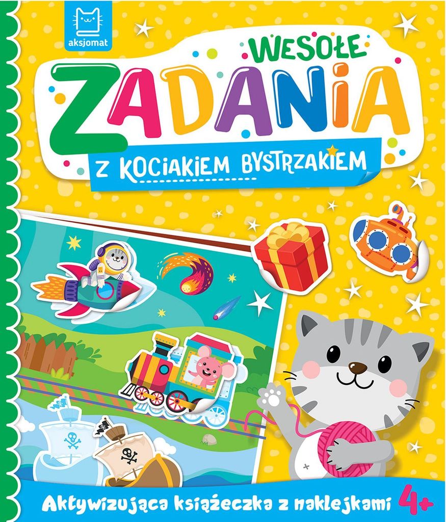 Wes.zadania z kociakiem byst.Aktyw.ksišż.4+ 40423