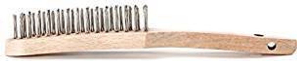 Lessmann Drahtbürste mit Stahldraht 3 Reihen, 290 mm, Zdjęcie produktu 