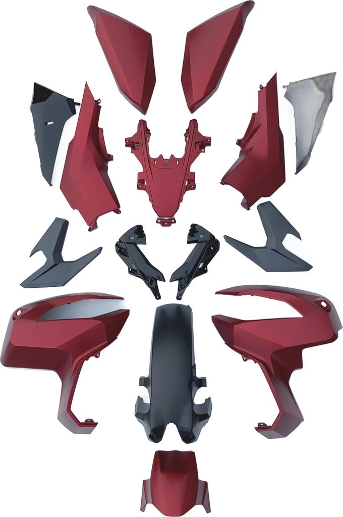 Verkleidung, Kotflügel, Kabinendach, ABS-SET HONDA XADV350 X-ADV350 X-ADV 350 2022+