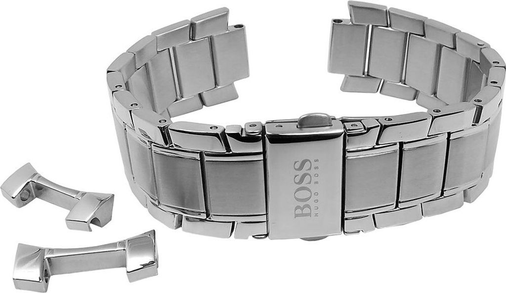 Hugo Boss Uhrenarmband Edelstahl silberfarben 1513730 1513731 1570084