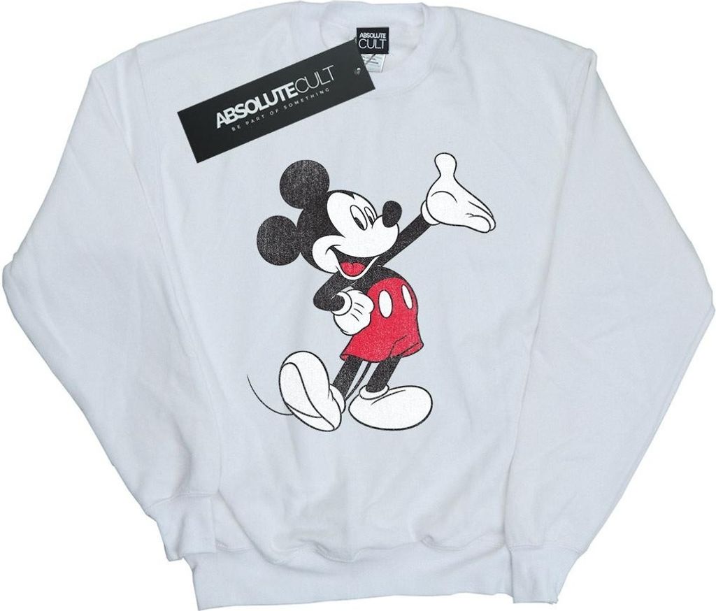 Disney - "Traditional Wave" Sweatshirt für Herren BI1798 (M) (Weiß)