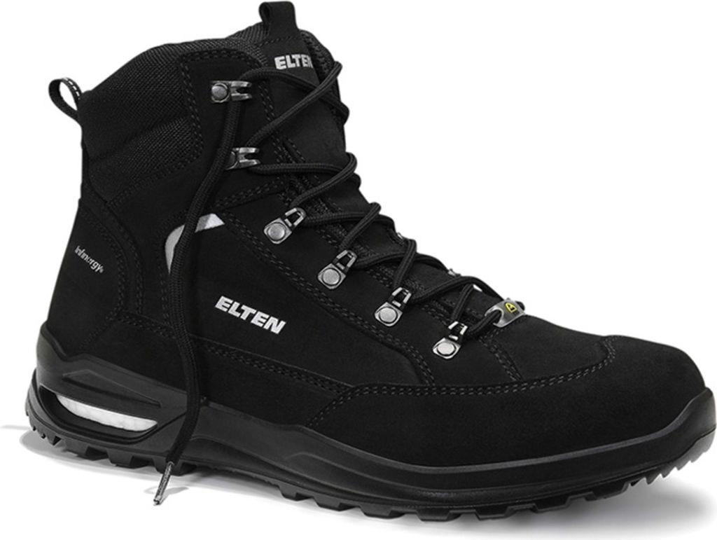 ELTEN Berufsstiefel RONAN XXF black Mid ESD O2 976640 Schwarz, 39