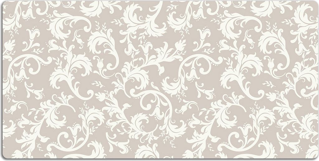 Schreibtischmatte Tischunterlage 90x45 cm Mauspad - Ala Wallpaper Muster.