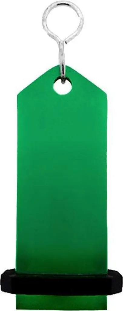 5 Portachiavi CombiCraft Midi Bumerang Verde 75x30mm | Kit Organizzazione
