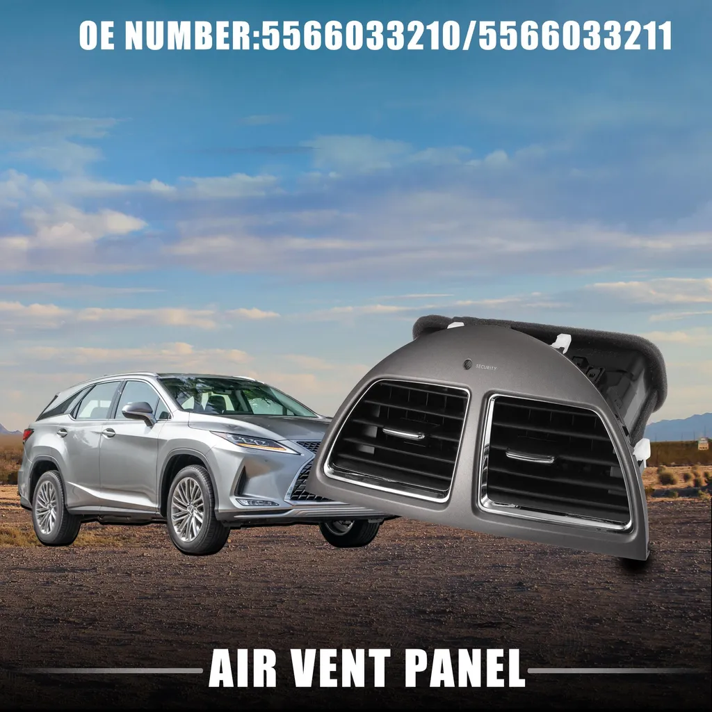 Sortie d'Air Centrale Lexus ES350 - Grille d'Aération Noire 5566033210